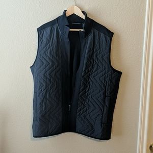 Perry Ellis black vest, XLT